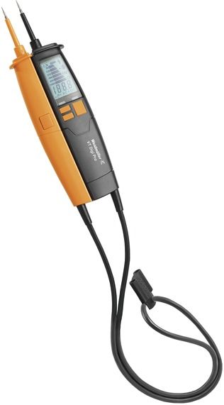 Spannungsprüfer 2p CAT.IV 5-690V LCD Drehfeldrichtungsanzeige Batt opt/akust