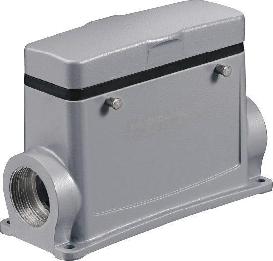Sockelgehäuse Querbügel Alu Klappd IP66 144x106x76,8mm seitl
