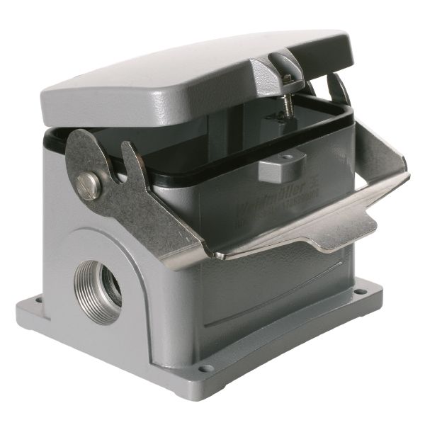 Sockelgehäuse Längsbügel Alu Klappd IP66 143x120x166,2mm seitl