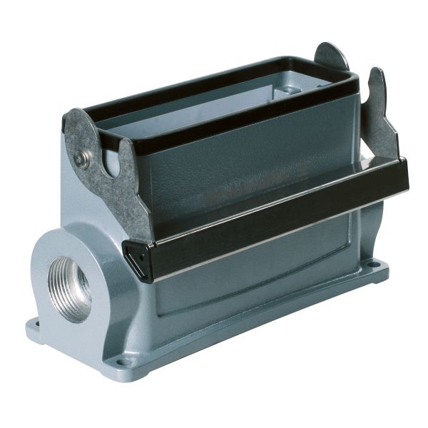 Sockelgehäuse Längsbügel Alu IP66 seitl 144x84x76,8mm