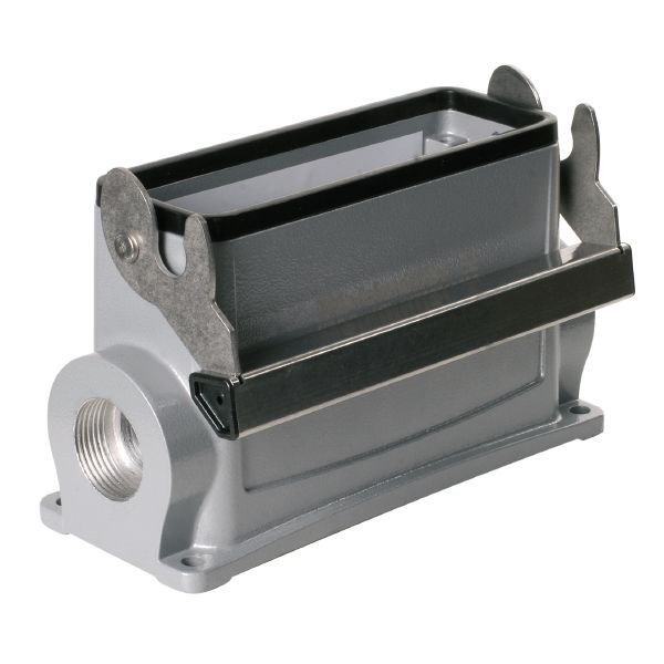 Sockelgehäuse Längsbügel Alu IP66 seitl 144x84x76,8mm