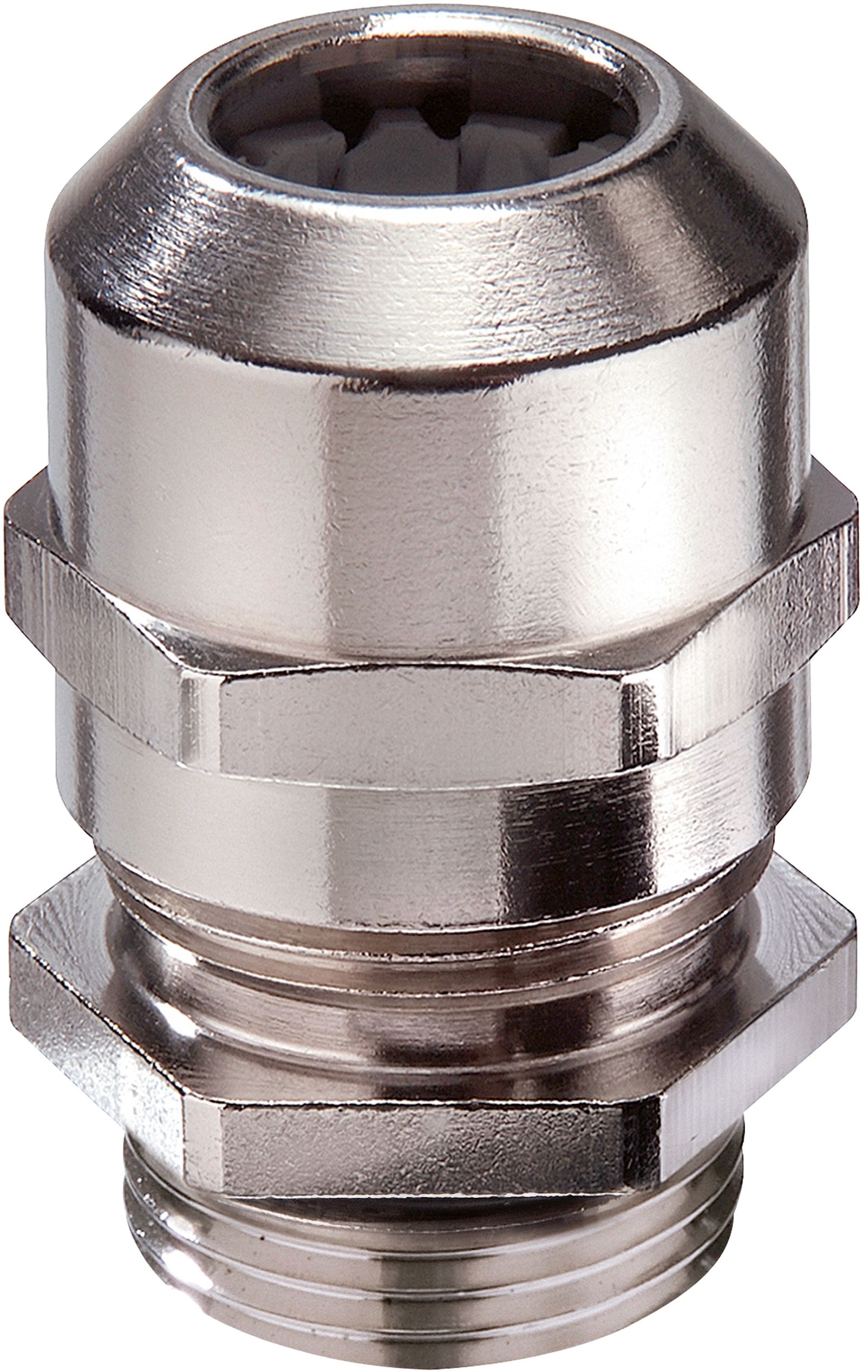 Kabelverschraubung M25 Ms si vernick 7mm IP68 ger m.Zugentlastung