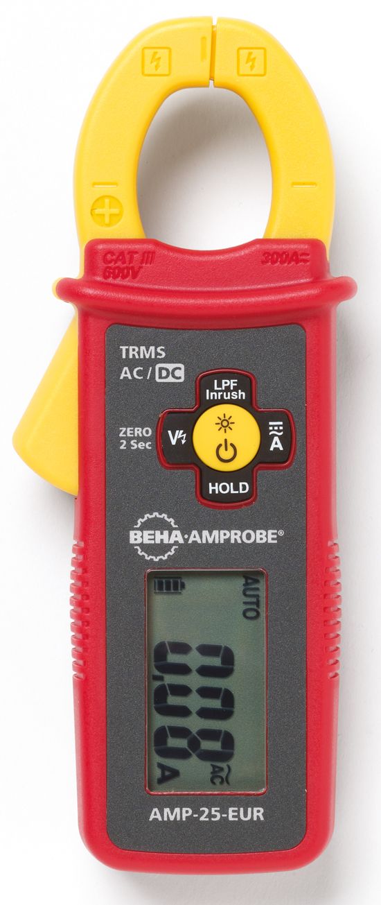 Zangenmessgerät digi auto UC ACV/AC V/DC Echteffektivwertmessung (TRMS) 25mm