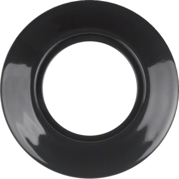 Rahmen 1f sw glz 1930 Porzellan f.GEB-K Unterputzmontage