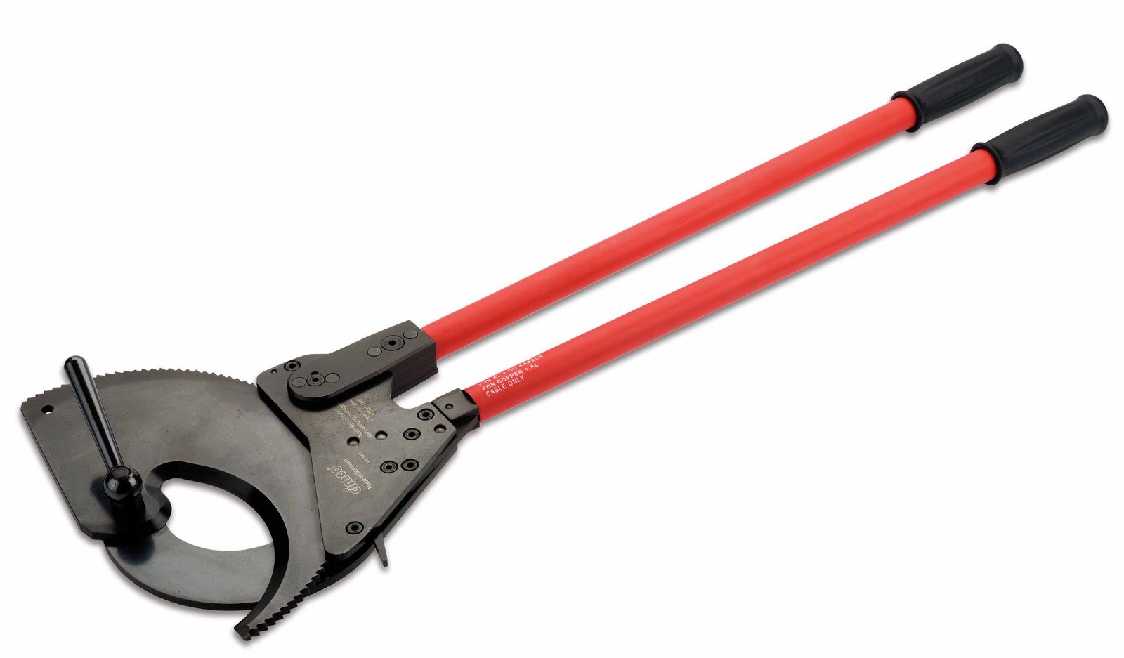 Kabelschere mech.Zweihand Ø100mm L870mm isol Geeignet für massive Leiter