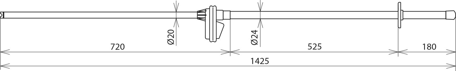 Spannungsprüfgerät 1p 10kV AC 50Hz opt Innenr