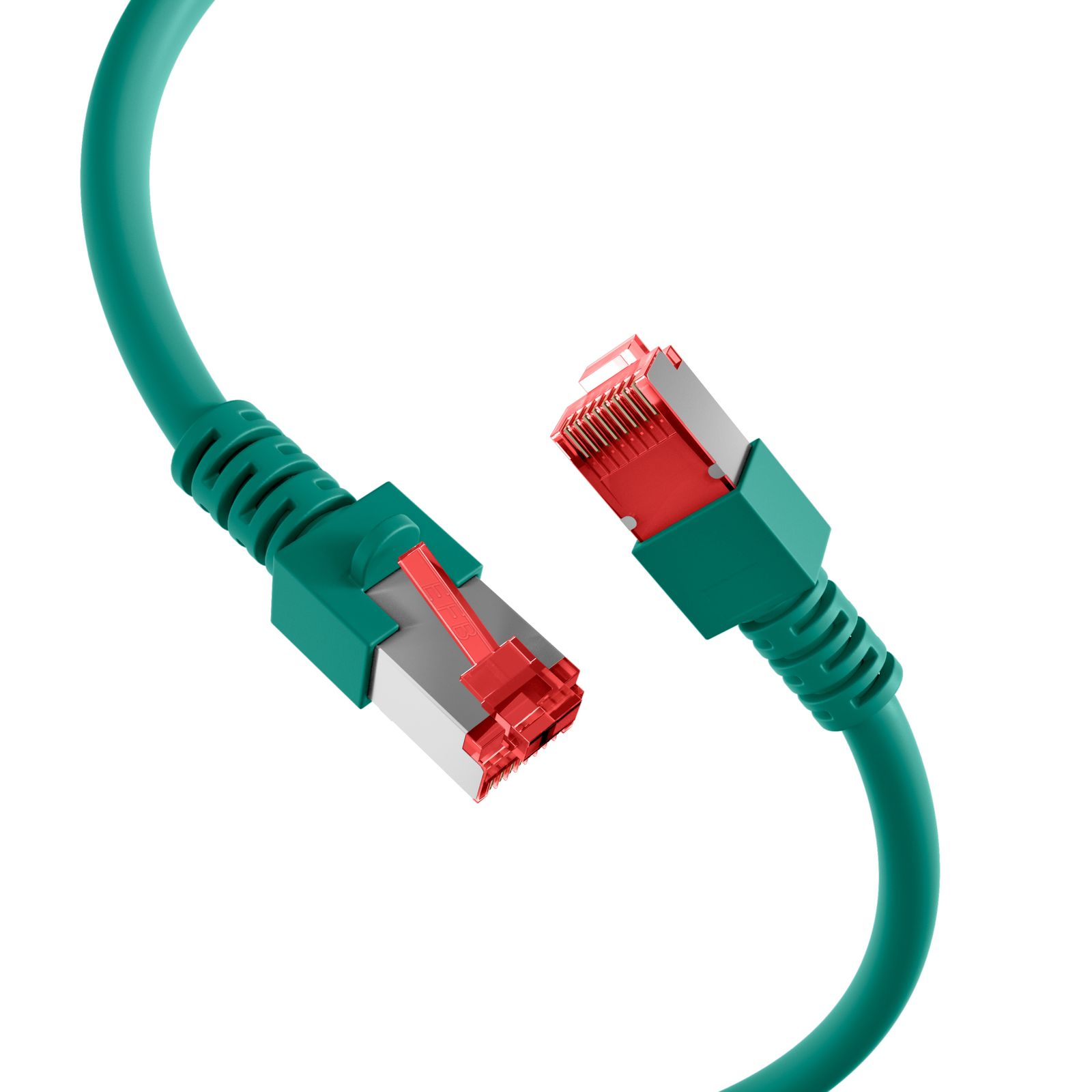 Patchkabel Cat6 2m gn S/FTP RJ45 AWG26
