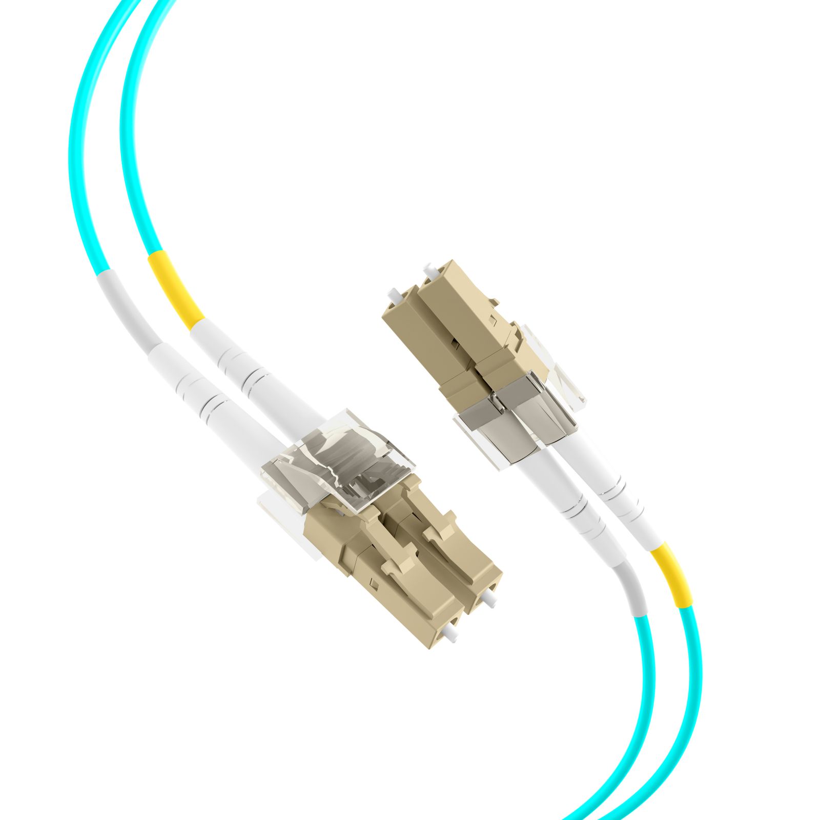 LWL-Patchkabel LC-D 50/125 OM3 1m tk MM50/125