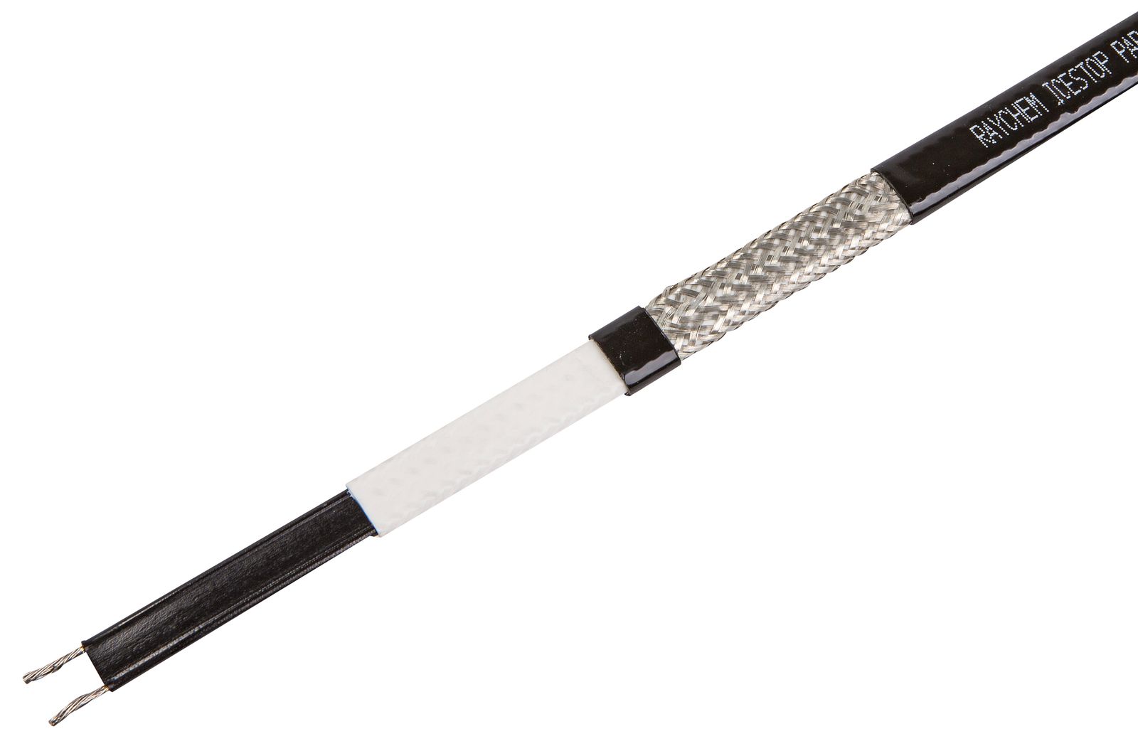 Heizband Dachrinne/fläche 36W/m 230V 80m sw 65°C 2-adrig