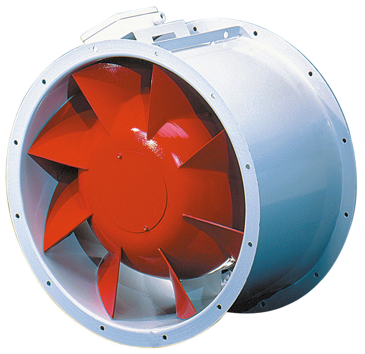 Rohrventilator Ø500mm 400V 10070cbm/h 1,8W ST 60°C
