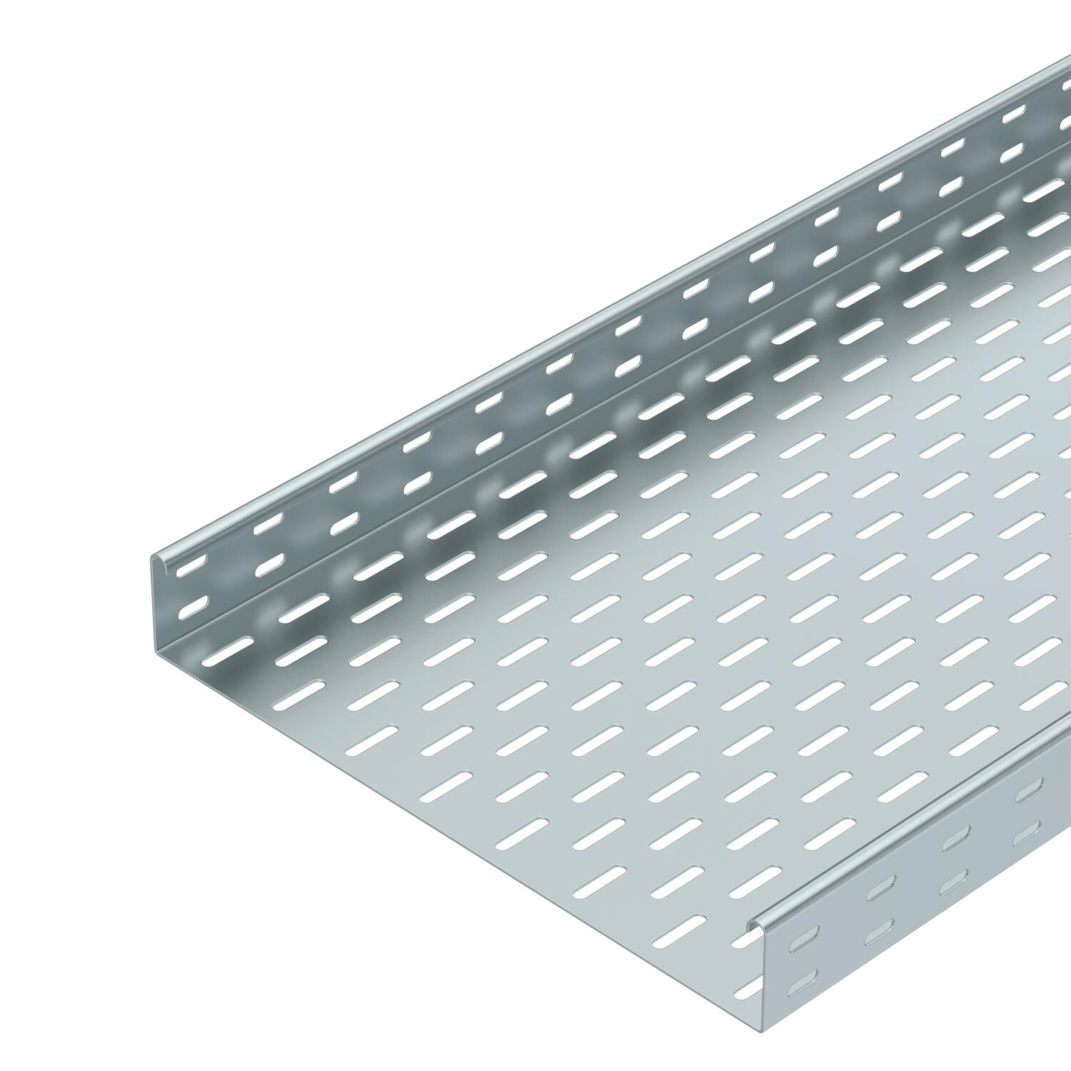 Kabelrinne EKS-Serie 60x400x2mm Rinne 3000mm Seitenl