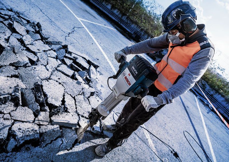 Maschinenmeißel spat Sechskant 125x400mm