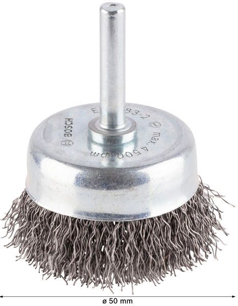 Topfbürste Ø50mm Drahtbürste Stiftanschluss