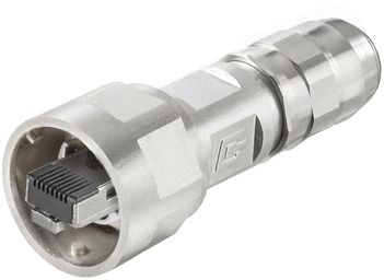 Modular-Stecker Cat6A RJ45 26-22AWG si Feldkonf Schirm