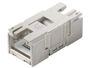 Adapter RJ45 RJ45 Buchse Schirm