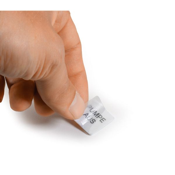 Kennzeichnungsmaterial ws transp 18x27mm