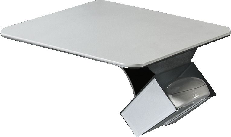 Mausablage Metall RAL7035