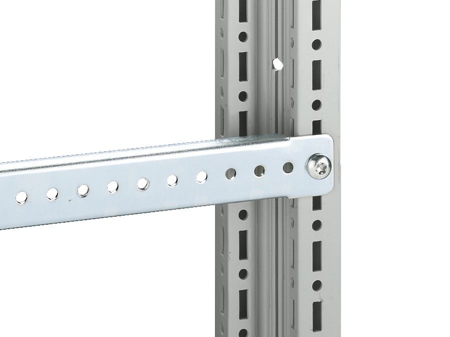 Montageschiene B800x T800mm Metall RAL7035