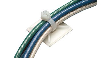 Befestigungssockel Kst sw 3,6mm Ø3mm 19,1x19,1x4,9mm kleben/schrauben 0-65°C