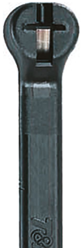 Kabelbinder L368mm sw 3,6x1,1mm hfr PA UVstab Polyamid (PA) -40-85°C Stahlnase