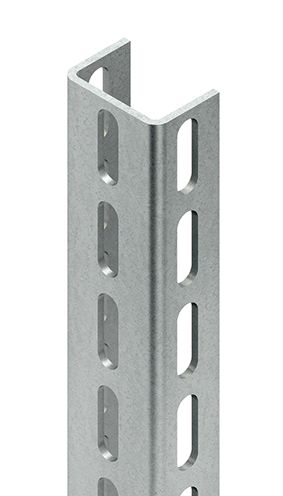 U-Profilschiene ST 3000x40x60mm 40mm D4mm 3Seit_gel