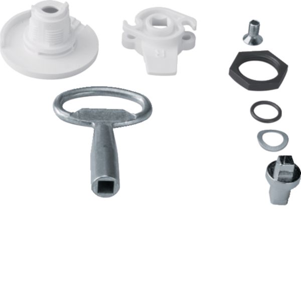 Schließung Schlüssel vierkant Knebel