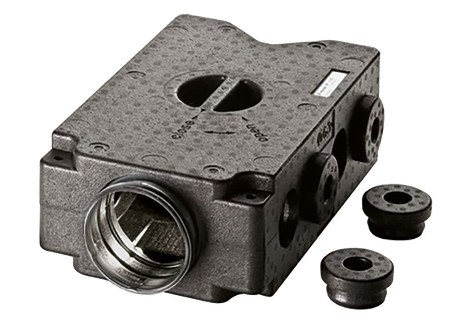 Luftverteilkasten 125 mm Kst