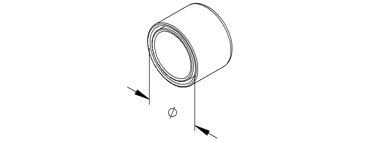 Steckendtülle Kst Ø20mm gr unbeh