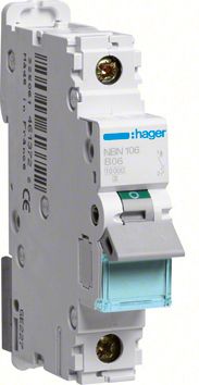 Leitungsschutzschalter AC B 40A 1p 415V 1TE 50Hz Zusatzeinrichtungen möglich