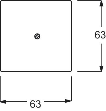 Bedienelement Telefonverb solo gr Schraubbef ohne