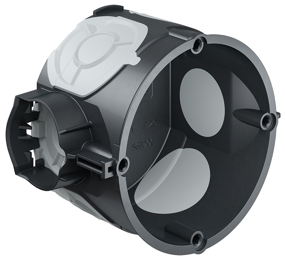 Gerätedose UP luftd ECON Ø68x46mm Kst rnd IP2X