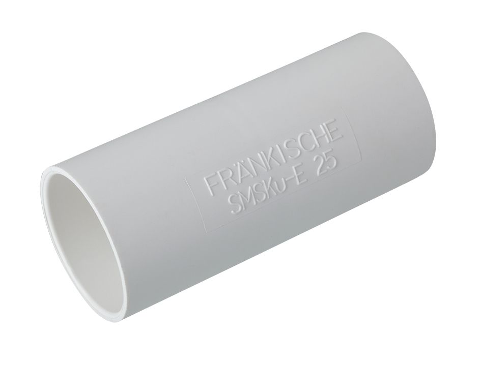 Steckmuffe Kst Ø25mm unbeh ws