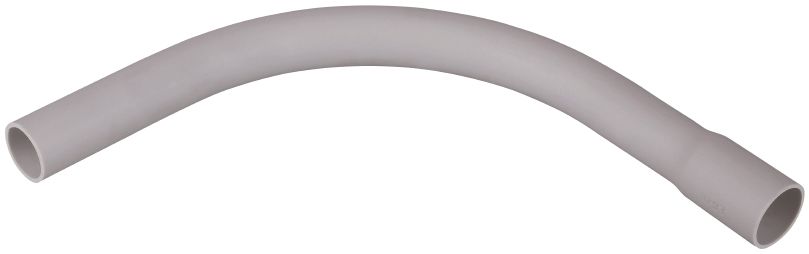 Steckbogen Ø32mm Kst unbeh Muffe gr Mit Muffe