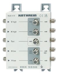 Verteiler F-Conn 10f 5-2150MHz 4dB