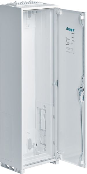 Zählergehäuse AP IP54 Stahlbl ET205mm 300x950x205mm