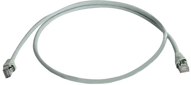 Patchkabel Cat6A 25,0m gr S/FTP RJ45 AWG27