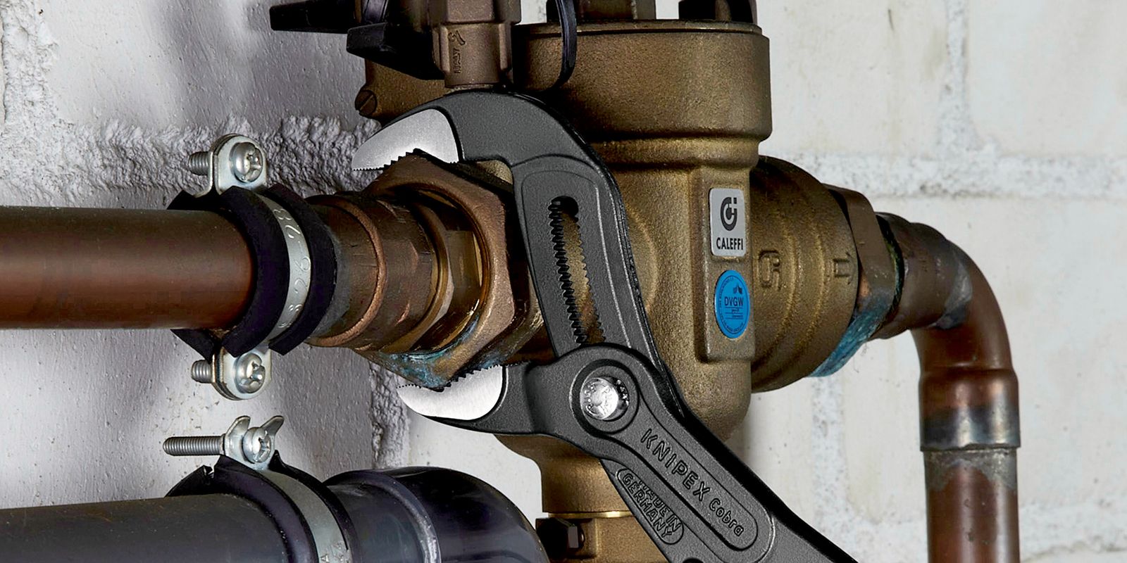 Wasserpumpenzange 300mm Cobra 2Komp Rillengel