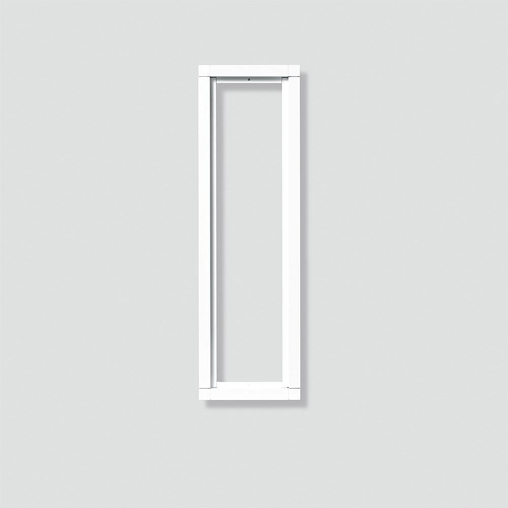 Rahmen-Türstation 4f UP dgr Alu 431x131x15mm