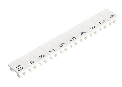 Klemmenmarkierung ws RM=6mm horiz