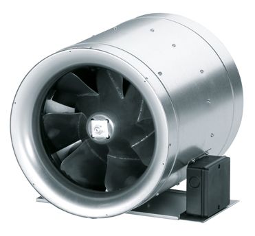 Rohrventilator Ø355mm 230V 5000cbm/h 860W VA 45°C