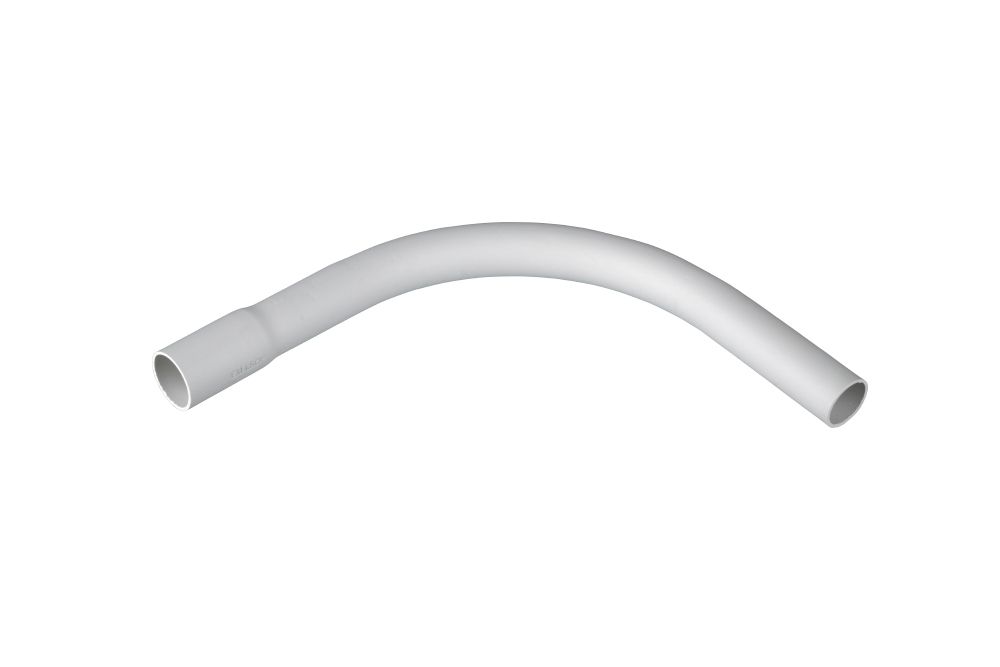 Steckbogen Ø63mm Kst unbeh Muffe hfr gr Mit Muffe