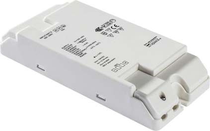 LED-Trafo 0-60W 0-1500mA 24V IP20 stat Metallgeh 173,4x77x30,5mm