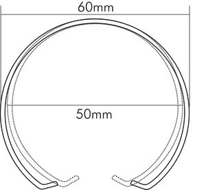 Sprengring gr ST Ø50mm