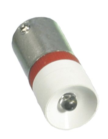 Kleinlampe 0,69W BA9s 230V ws Röhre Ø10x25mm einseitig gesockelt