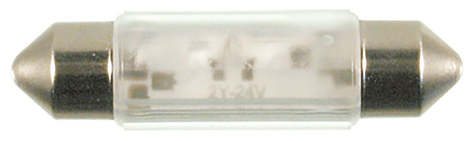 Kleinlampe 0,4W S8,5 24-28V wws Röhre zweiseitig gesockelt Ø11x39mm