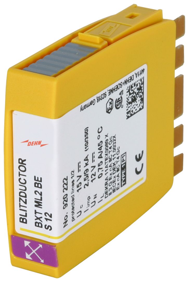 Kombiableiter 50V 10,6VAC 12-15VDC 9kA 38Va-a 19Va-e Basiselem