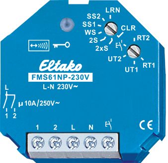 Funk-Aktor 868MHz 2k AP 230V AC 2k f.Pulsdr f.Schalter Mit Funkhandsender