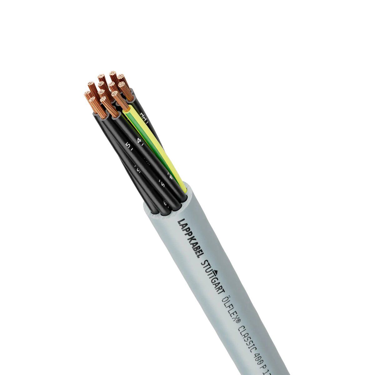 PUR-Steuerleitung Fca ÖLFLEX 7G1,5 gr R100 Ø8,9mm Polyvinylchlorid (PVC)