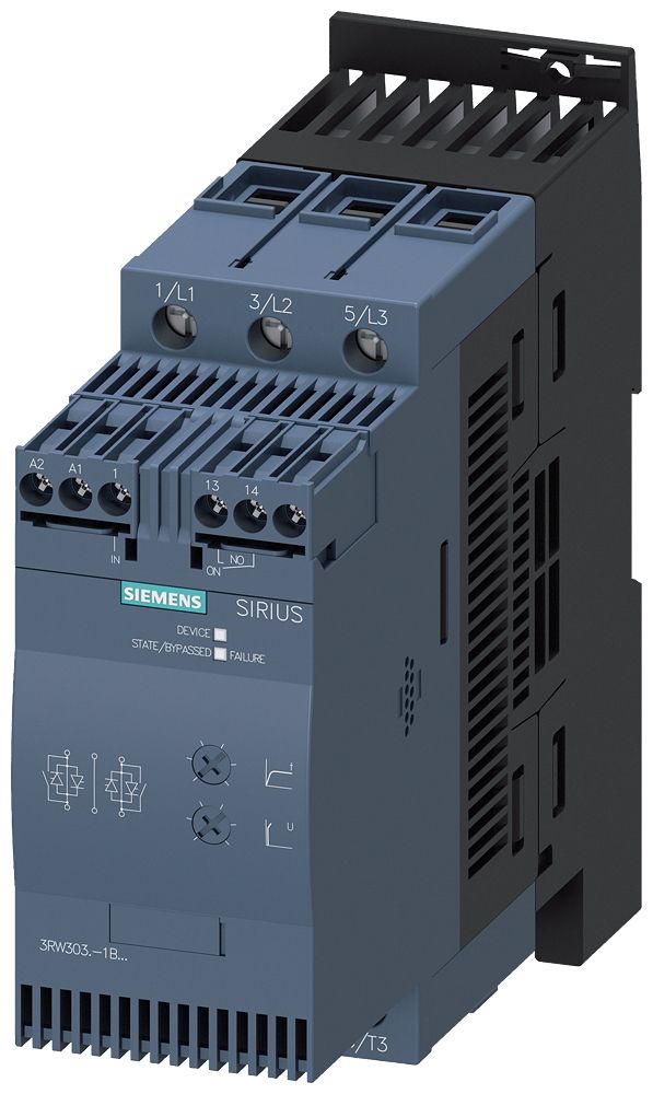 Sanftstarter 200-480V 45A 22kW/400V 11kW/230V 110-230V/50Hz