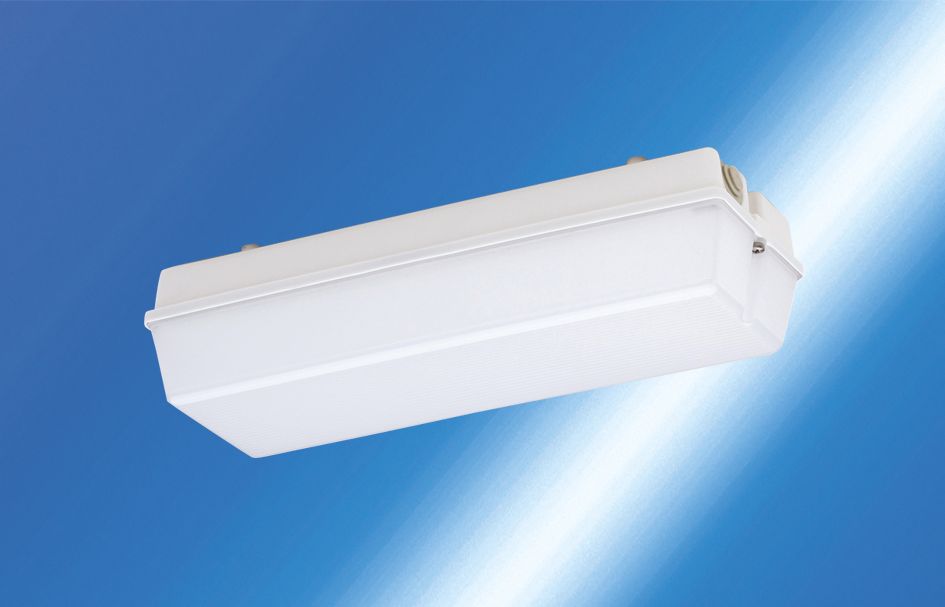 LED-Feuchtraumleuchte 5W 4000K 660lm ws Konv IP65 298x95x72mm